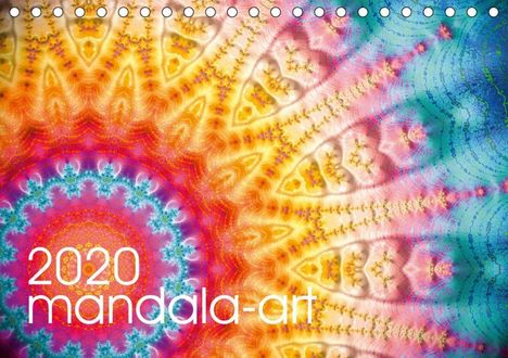 Michael Fischer: Fischer, M: mandala-art (Tischkalender 2020 DIN A5 quer), Kalender