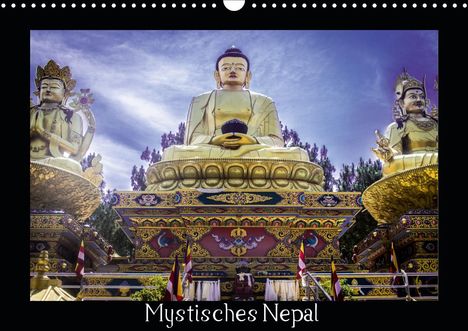 Christian Lama: Lama, C: Mystisches Nepal - Am Fuße des Himalaya (Wandkalend, Kalender