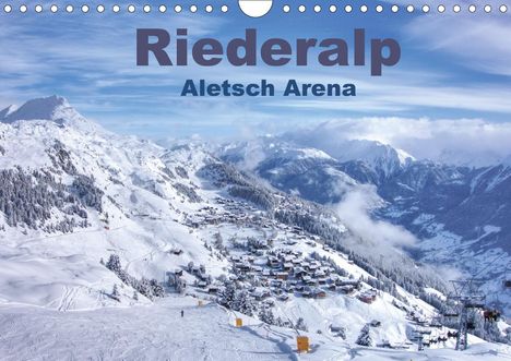 Andreas Vogler: Vogler, A: Riederalp - Altesch Arena (Wandkalender 2020 DIN, Kalender