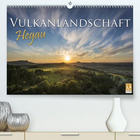 Markus Keller: Keller, M: Vulkanlandschaft Hegau 2020(Premium, hochwertiger, Kalender