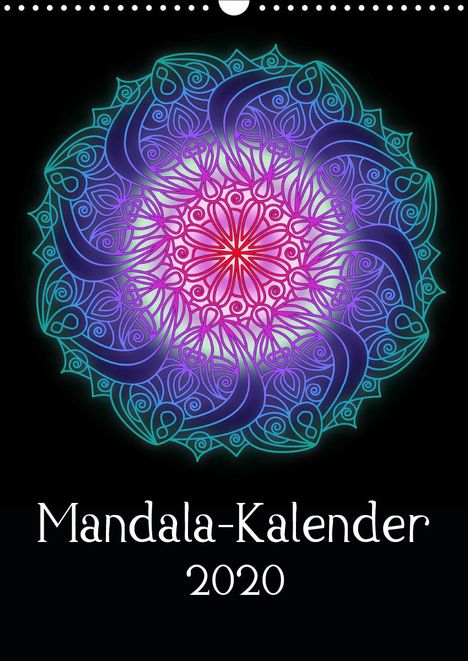 Sandra Lina Jakob: Lina Jakob, S: Mandala-Kalender 2020 (Wandkalender 2020 DIN, Kalender