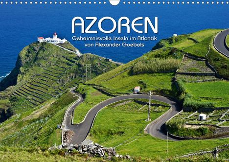 Alexander Goebels: Goebels, A: Azoren (Wandkalender 2021 DIN A3 quer), Kalender