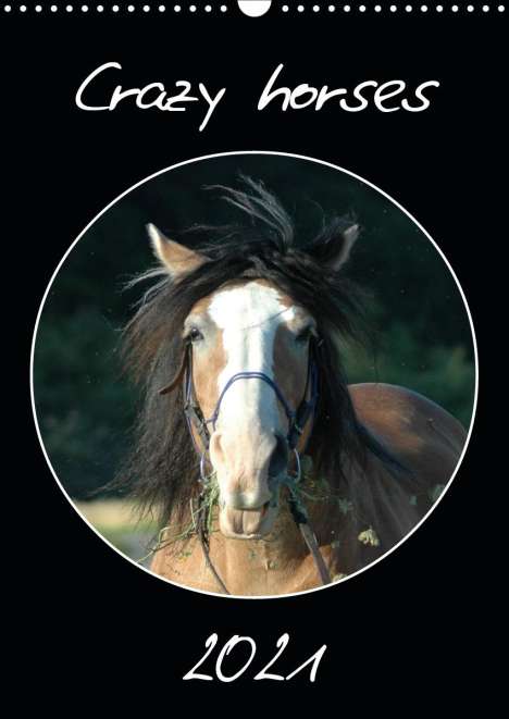 Claudia Lampert: Lampert, C: Crazy horses (Wandkalender 2021 DIN A3 hoch), Kalender