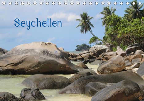 Horst Anja Amrhein: Anja Amrhein, H: Seychellen (Tischkalender 2021 DIN A5 quer), Kalender