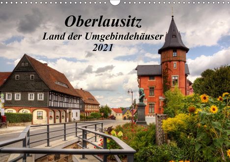 Frank Großpietsch: Großpietsch, F: Oberlausitz - Land der Umgebindehäuser (Wand, Kalender