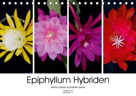 Steffen Gierok: Gierok, S: Epiphyllum-Hybriden (Tischkalender 2021 DIN A5 qu, Kalender