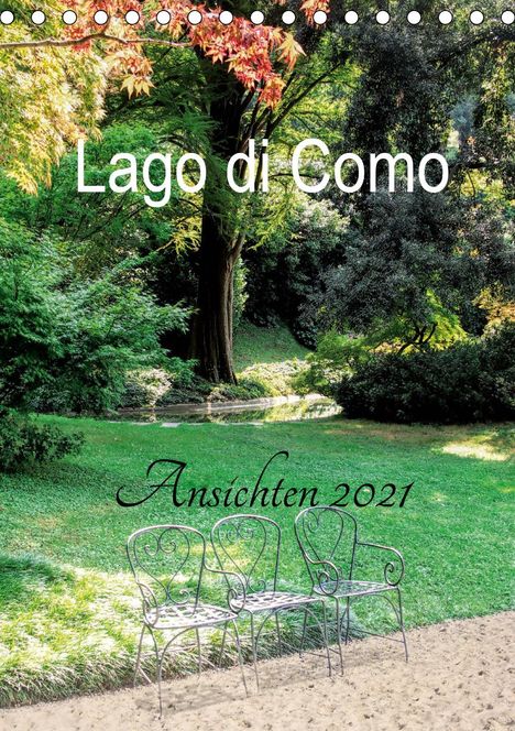 Christian Hennings: Hennings, C: Lago di Como Ansichten 2021 (Tischkalender 2021, Kalender
