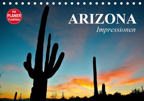 Elisabeth Stanzer: Stanzer, E: Arizona. Impressionen (Tischkalender 2021 DIN A5, Kalender