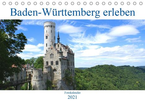 Sascha Stoll: Stoll, S: Baden-Württemberg erleben (Tischkalender 2021 DIN, Kalender