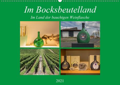 Hans Will: Will, H: Im Bocksbeutelland (Wandkalender 2021 DIN A2 quer), Kalender