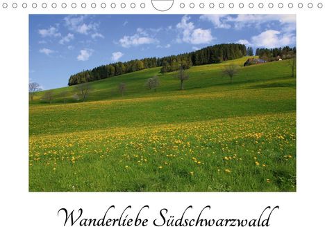 Michael Mantke: Mantke, M: Wanderliebe Südschwarzwald (Wandkalender 2021 DIN, Kalender
