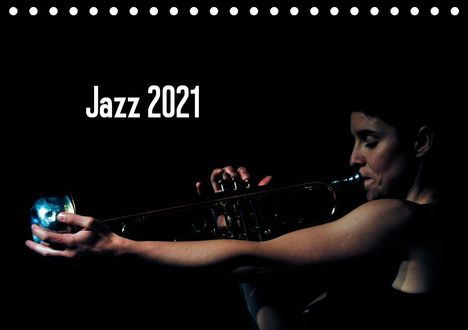Gerhard Klein: Klein, G: Jazz 2021 (Tischkalender 2021 DIN A5 quer), Kalender