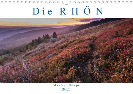 Manfred Hempe: Hempe, M: Rhön (Wandkalender 2021 DIN A4 quer), Kalender