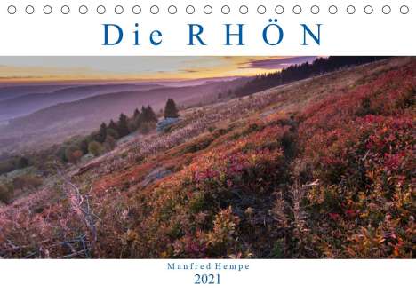 Manfred Hempe: Hempe, M: Rhön (Tischkalender 2021 DIN A5 quer), Kalender