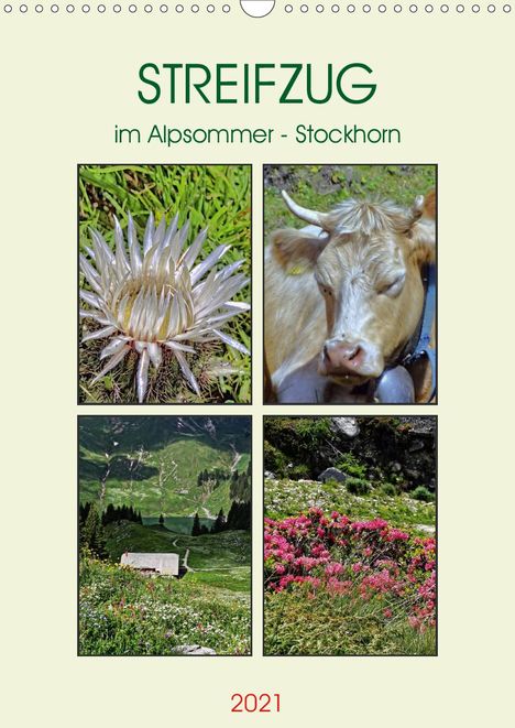 Susan Michel: Michel, S: STREIFZUG im Alpsommer - Stockhorn (Wandkalender, Kalender