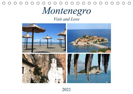 Melanie Sommer - Visit and Love: Sommer - Visit and Love, M: Montenegro - Visit and Love (Tis, Kalender
