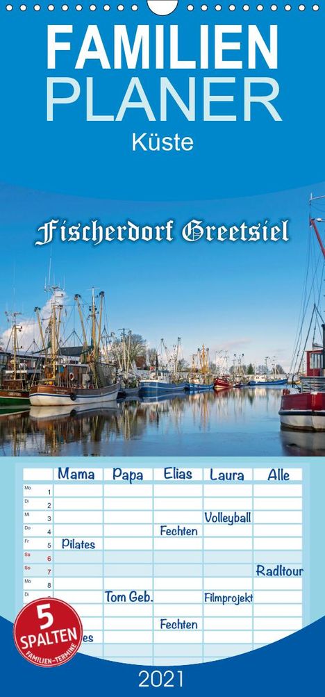 Andrea Dreegmeyer: Dreegmeyer, A: Fischerdorf Greetsiel. Bezauberndes Warfendor, Kalender