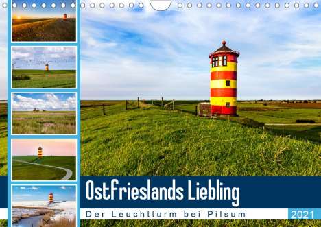 Andrea Dreegmeyer: Dreegmeyer, A: Ostfrieslands Liebling (Wandkalender 2021 DIN, Kalender