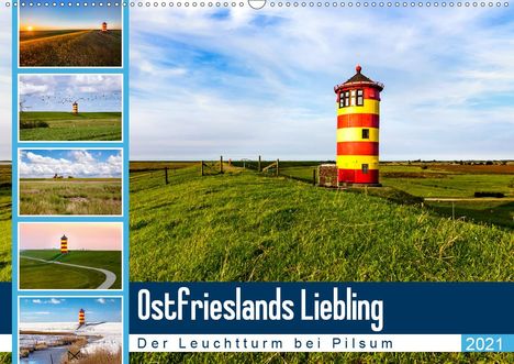 Andrea Dreegmeyer: Dreegmeyer, A: Ostfrieslands Liebling (Wandkalender 2021 DIN, Kalender