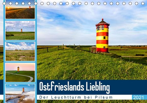 Andrea Dreegmeyer: Dreegmeyer, A: Ostfrieslands Liebling (Tischkalender 2021 DI, Kalender
