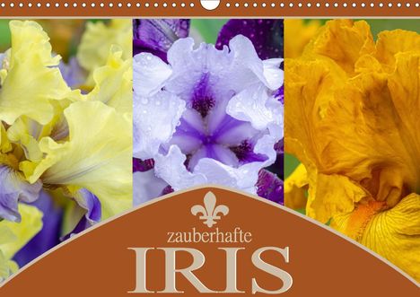 Steffen Gierok: Gierok, S: Zauberhafte Iris (Wandkalender 2021 DIN A3 quer), Kalender