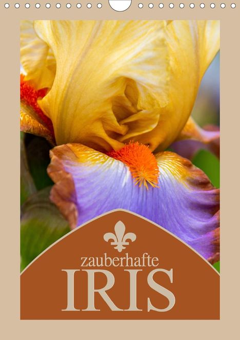 Steffen Gierok: Gierok, S: Zauberhafte Iris (Wandkalender 2021 DIN A4 hoch), Kalender