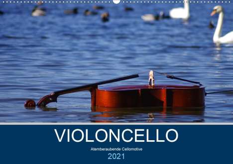 Daniel Hoffmann: Hoffmann, D: VIOLONCELLO - atemberaubende Cellomotive (Wandk, Kalender