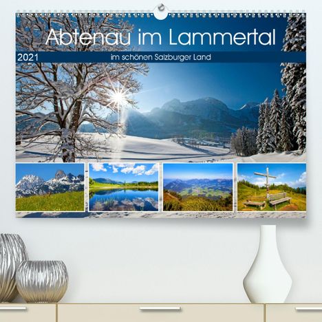 Christa Kramer: Kramer, C: Abtenau im Lammertal (Premium, hochwertiger DIN A, Kalender