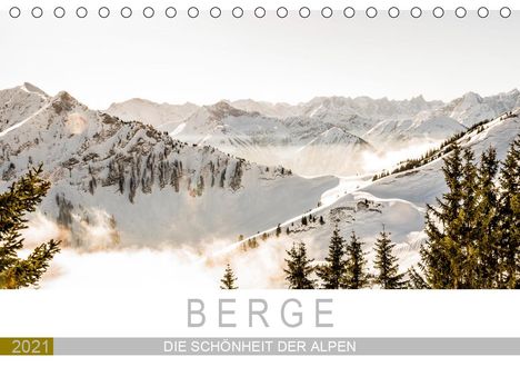 Jacqueline Wagner: Wagner, J: Berge - Die Schönheit der Alpen (Tischkalender 20, Kalender