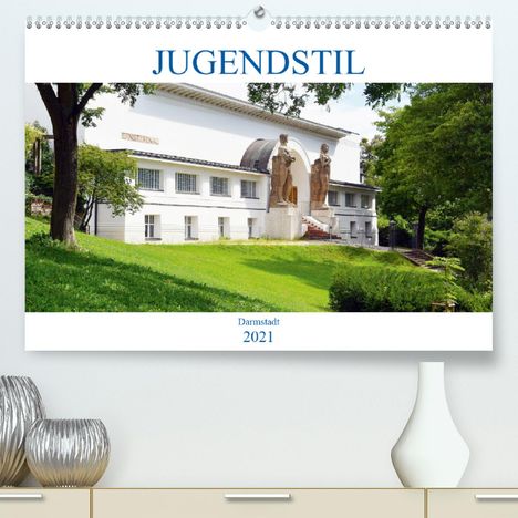 Wolfgang Gerstner: Gerstner, W: Jugendstil - Darmstadt (Premium, hochwertiger D, Kalender