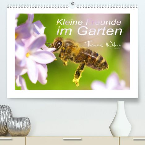 Thomas Willerer: Willerer, T: Kleine Freunde im Garten (Premium, hochwertiger, Kalender