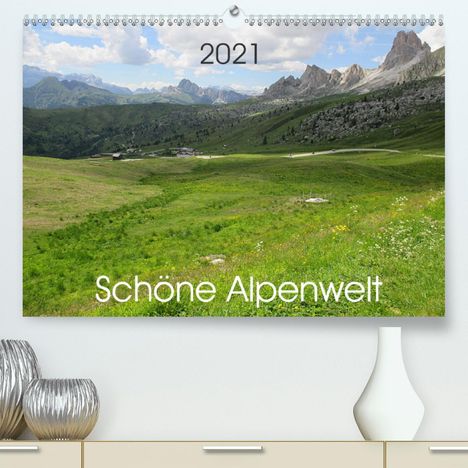 Kevin Andreas Lederle: Andreas Lederle, K: Schöne Alpenwelt (Premium, hochwertiger, Kalender