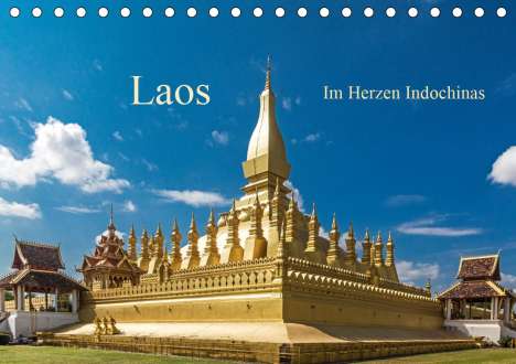 Harry Müller: Müller, H: Laos - Im Herzen Indochinas (Tischkalender 2021 D, Kalender