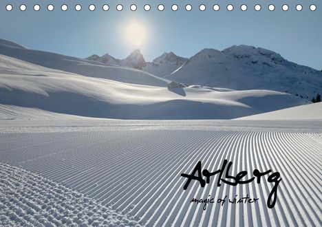 Ulrich Männel: Männel, U: Arlberg - magic of winter (Tischkalender 2021 DIN, Kalender