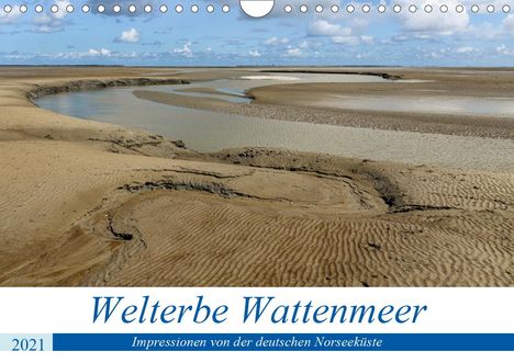 Andreas Klesse: Klesse, A: Welterbe Wattenmeer (Wandkalender 2021 DIN A4 que, Kalender