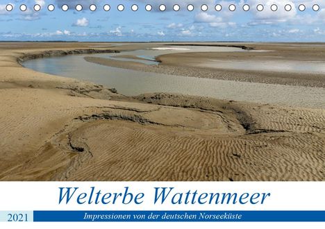 Andreas Klesse: Klesse, A: Welterbe Wattenmeer (Tischkalender 2021 DIN A5 qu, Kalender