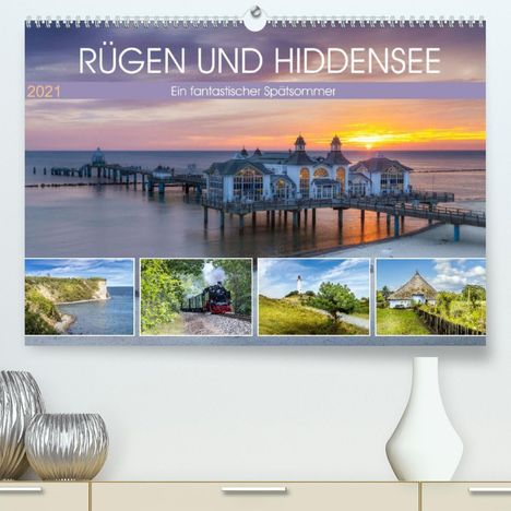 Melanie Viola: Viola, M: RÜGEN UND HIDDENSEE Ein fantastischer Spätsommer (, Kalender