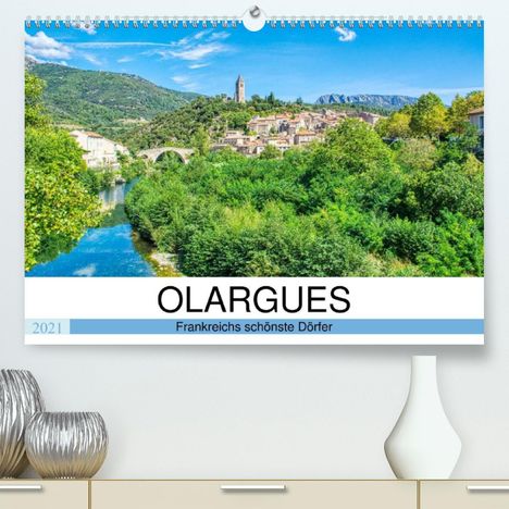 Thomas Bartruff: Bartruff, T: Frankreichs schönste Dörfer - Olargues (Premium, Kalender