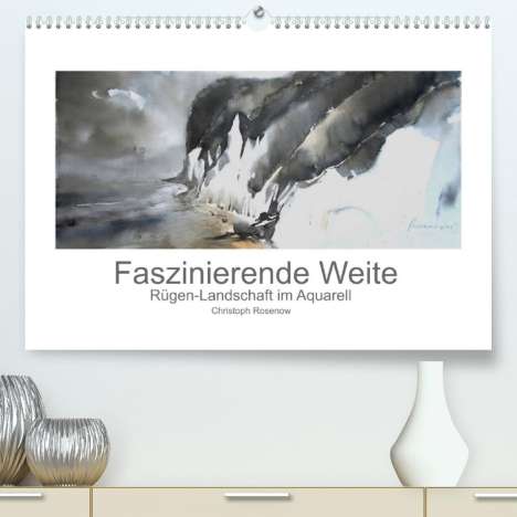 Christoph Rosenow: Rosenow, C: Faszinierende Weite. Rügen-Landschaft im Aquarel, Kalender