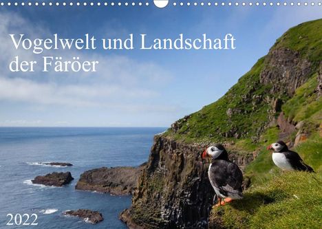 Anna-Barbara Utelli: Utelli, A: Vogelwelt und Landschaft der Färöer (Wandkalender, Kalender