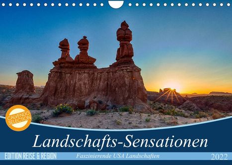 Patrick Leitz: Leitz, P: Landschafts-Sensationen (Wandkalender 2022 DIN A4, Kalender