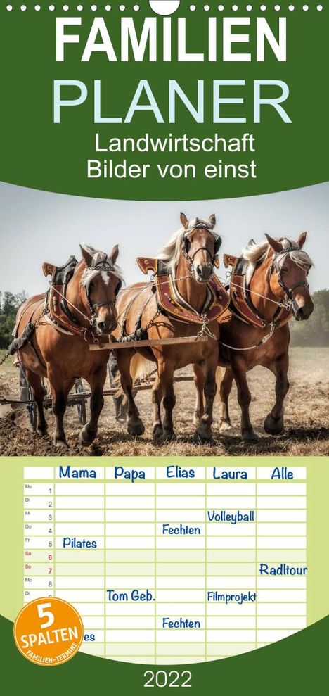 Alain Gaymard: Gaymard, A: Landwirtschaft - Bilder von einst (Wandkalender, Kalender