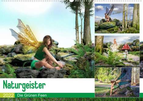 Alain Gaymard: Gaymard, A: Naturgeister Die Grünen Feen (Wandkalender 2022, Kalender