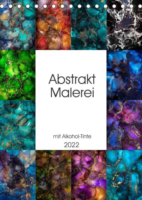 Steffen Gierok: Gierok, S: Abstrakt Malerei (Tischkalender 2022 DIN A5 hoch), Kalender