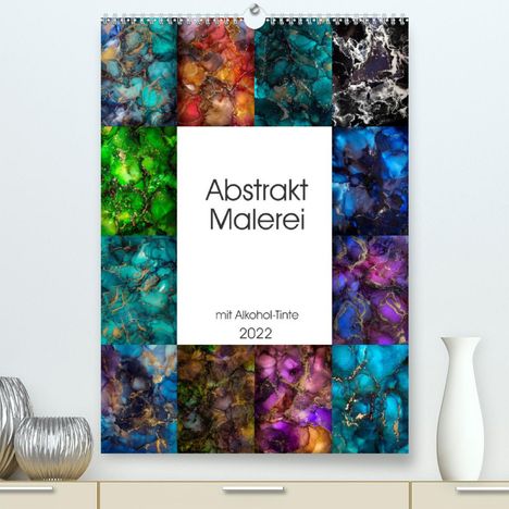 Steffen Gierok: Gierok, S: Abstrakt Malerei (Premium, hochwertiger DIN A2 Wa, Kalender
