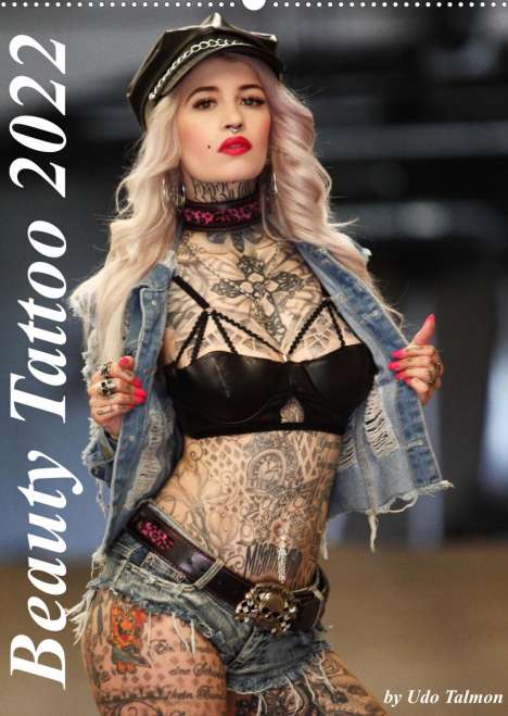 Udo Talmon: Talmon, U: Beauty Tattoo 2022 (Wandkalender 2022 DIN A2 hoch, Kalender