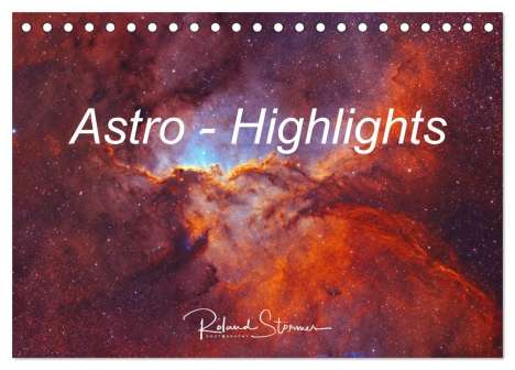 Roland Störmer: Astro - Highlights (Tischkalender 2024 DIN A5 quer), CALVENDO Monatskalender, Kalender