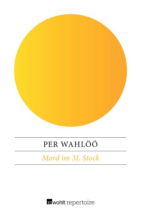 Per Wahlöö: Wahlöö, P: Mord im 31. Stock, Buch