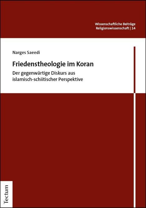 Narges Saeedi: Friedenstheologie im Koran, Buch