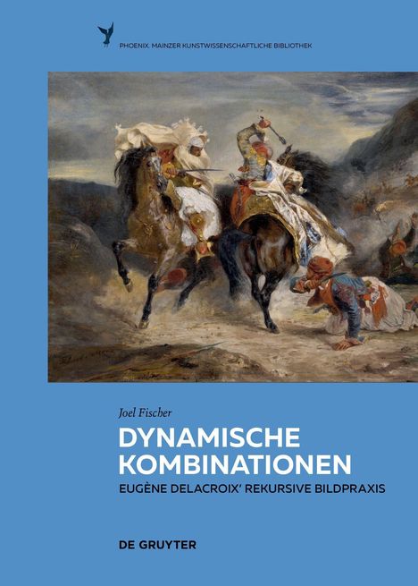 PHOENIX. MAINZER KUNSTWISSENSCHAFTLICHE BIBLIOTHEK. Joel Fischer, DYNAMISCHE KOMBINATIONSEN. Gemälde: Reiter in Aktion.